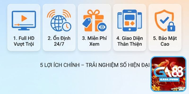 5 lý do chính khiến bạn nên chọn GA88