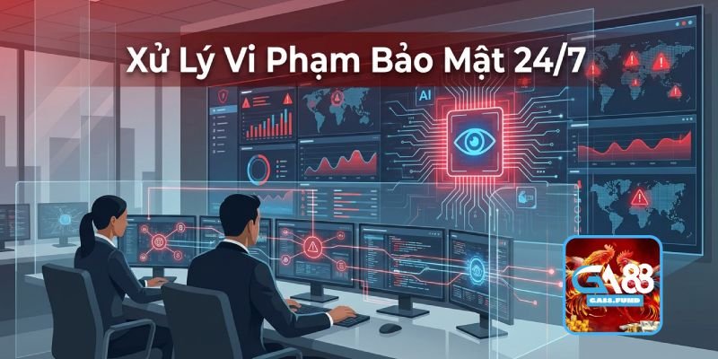 GA88 Xử Lý Vi Phạm Bảo Mật Như Thế Nào?