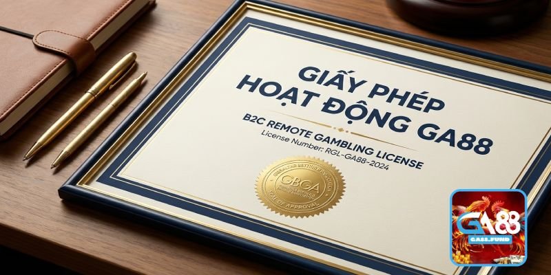 Giấy Phép Hoạt Động GA88 Là Gì?