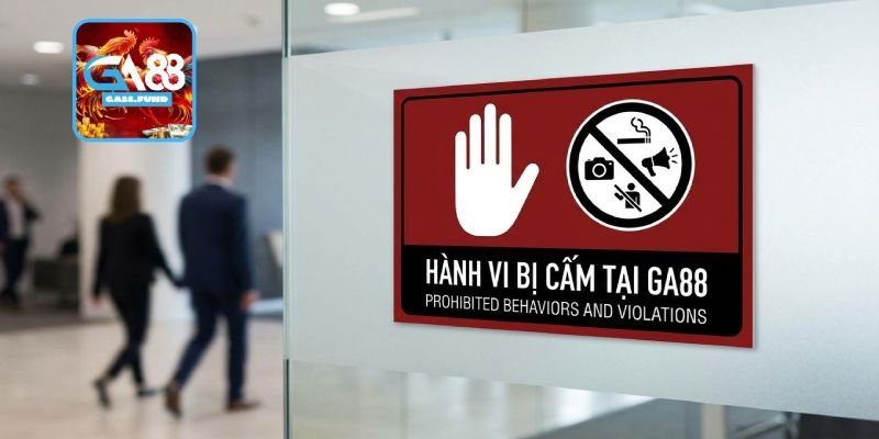 Những hành vi nào bị cấm tại GA88?